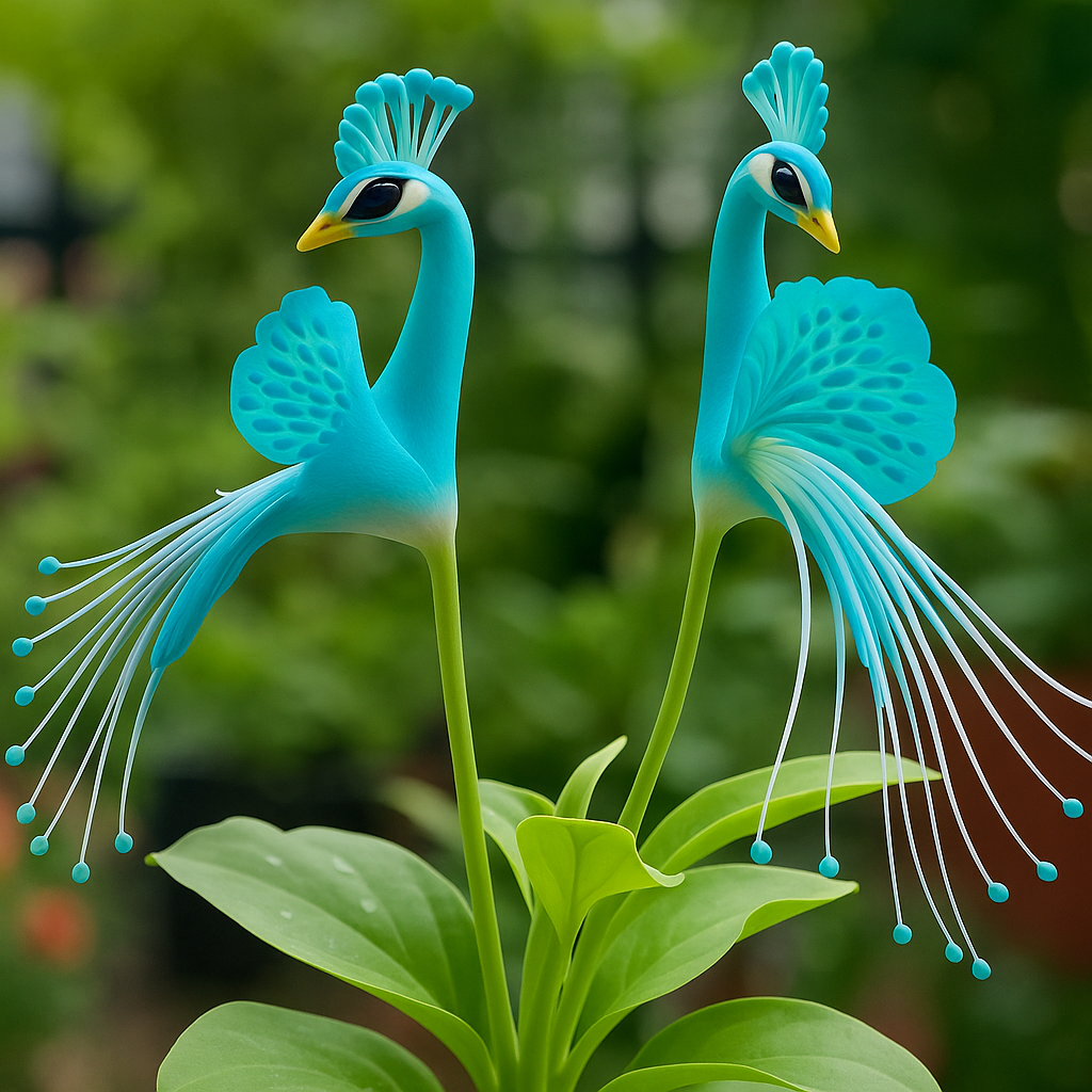 Vibrant Peacock Flower Seeds Pack of 1